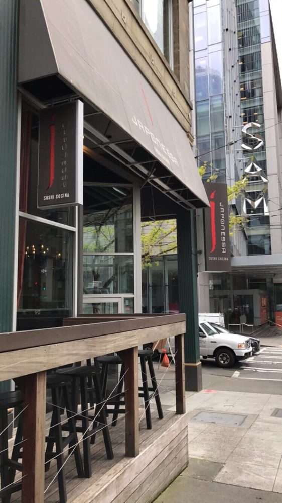 Outdoor Dining Seattle Japonessa Sushi Cocina Seattle, WA