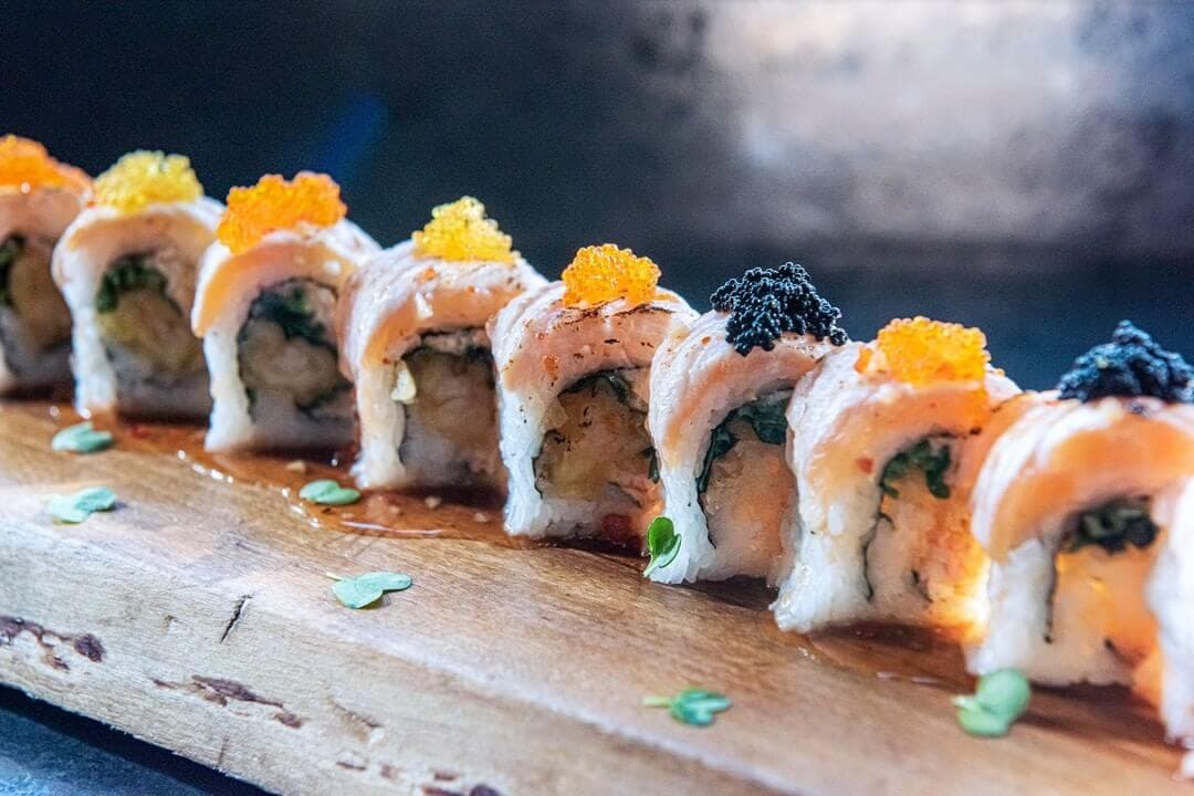 Picture of Japonessa sushi roll.