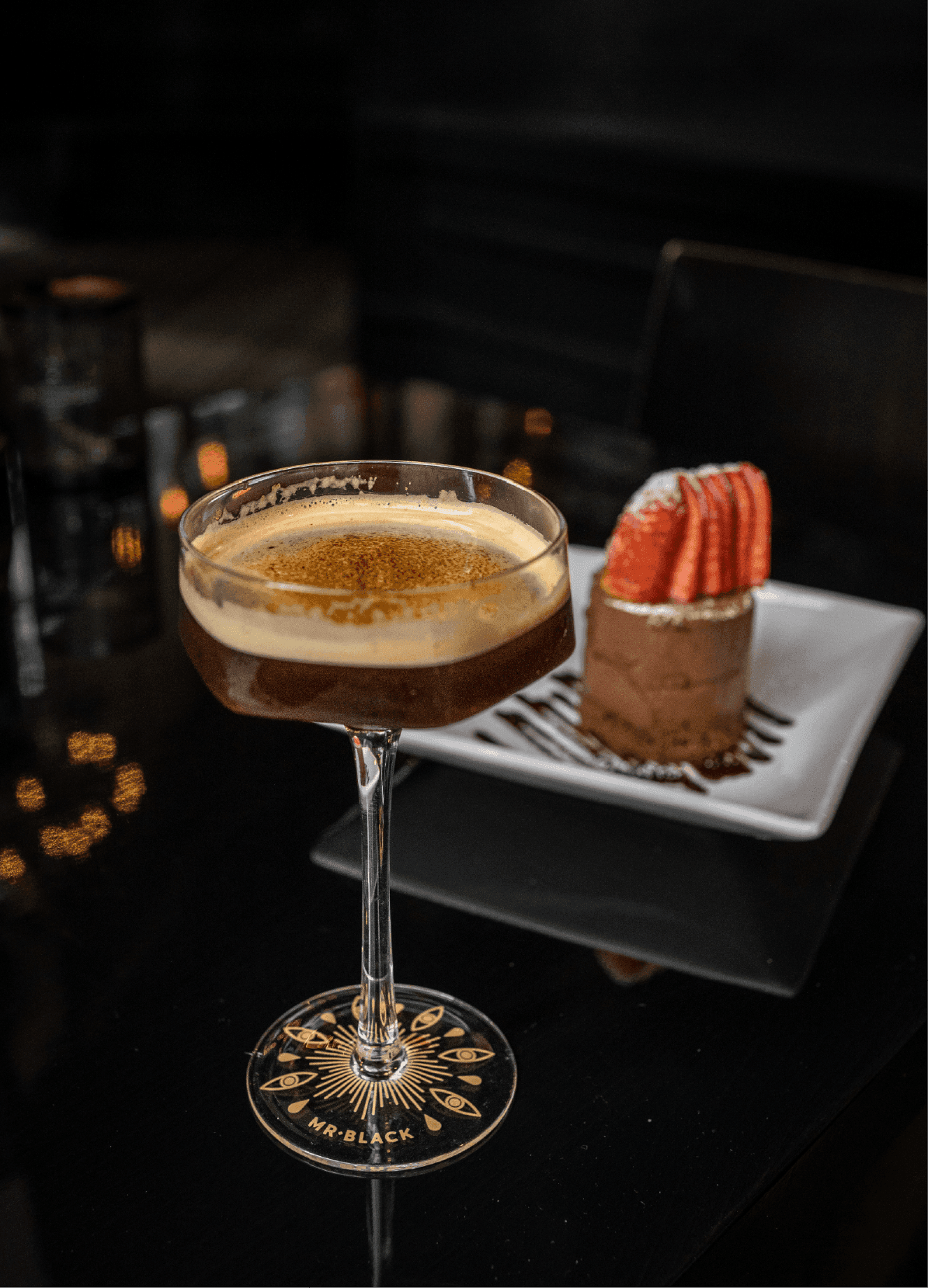 picture of two cocktails, the Spring Blossom and Summer, Spice and Everything Nice