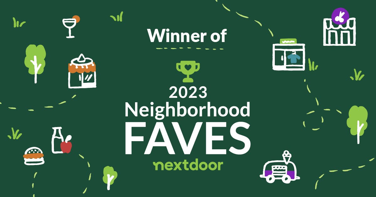 NextDoor Neighborhood Favs Award